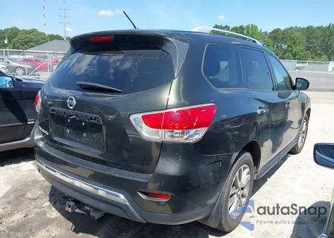 2015 Nissan Pathfinder S из США, поврежденный, VIN 5N1AR2MN8FC723996